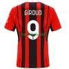 Maillot de Supporter AC Milan Olivier Giroud 9 Domicile 2021-22 Pour Homme